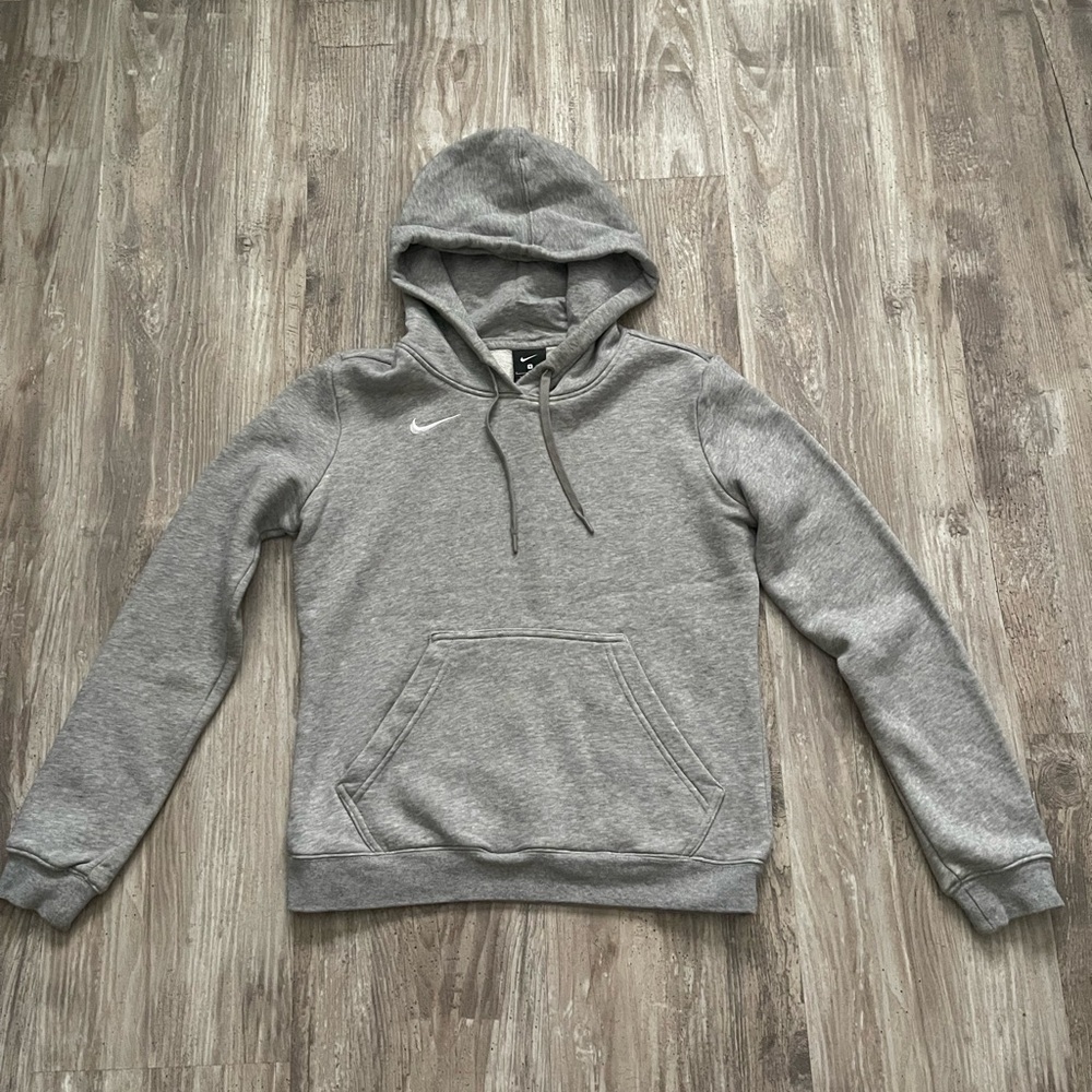 Nike women Heather Gray Hoodie